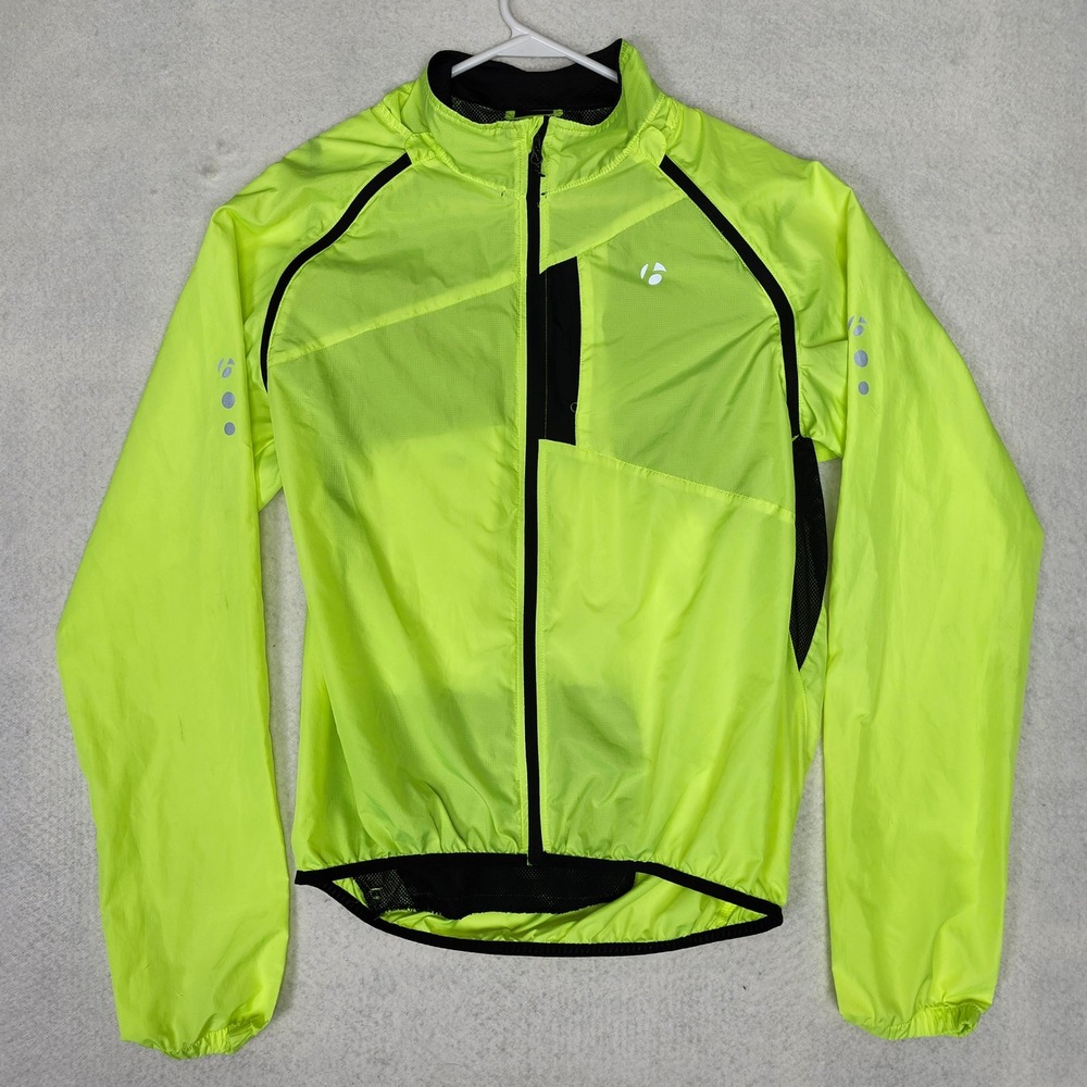 Bontrager Race Convertible Windshell Cycling Jacket‎  Hi Vis Neon Large 11712